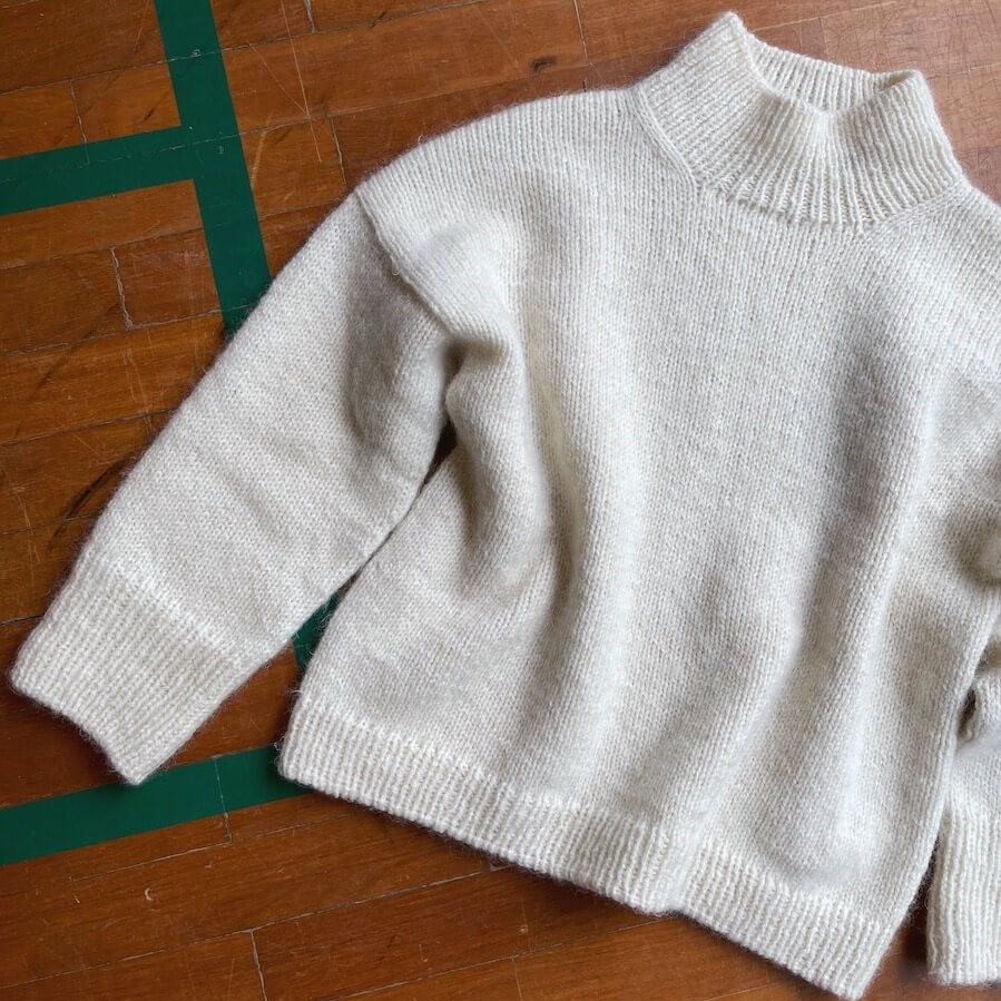 Weekend Sweater (Trykt opskrift) Strik og